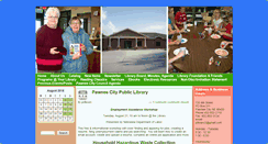Desktop Screenshot of pawneecitylibrary.com